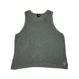 Stussy O'dyed Mesh Tank Men's Medium Knit Rare Summer